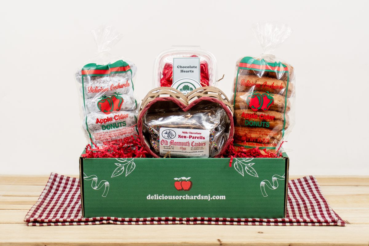 Valentine's Day Donuts Gift Box