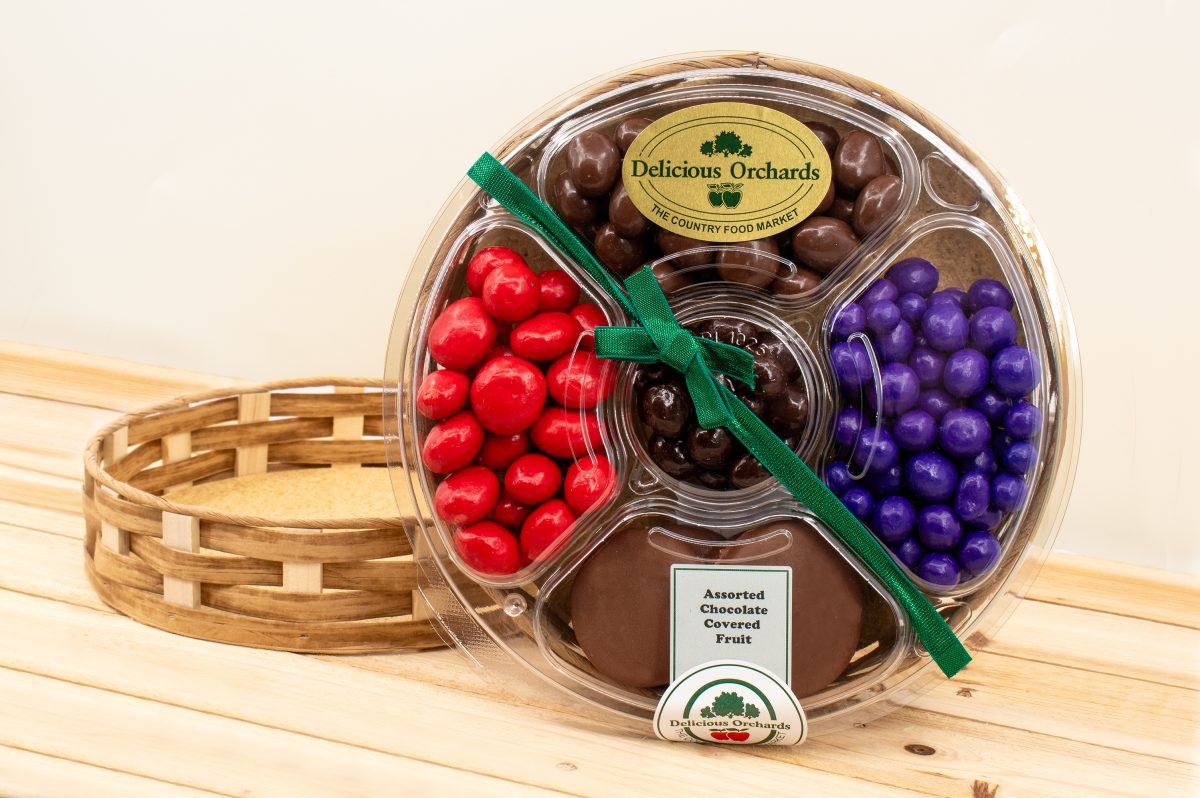 Gourmet Chocolate Covered Fruit Basket